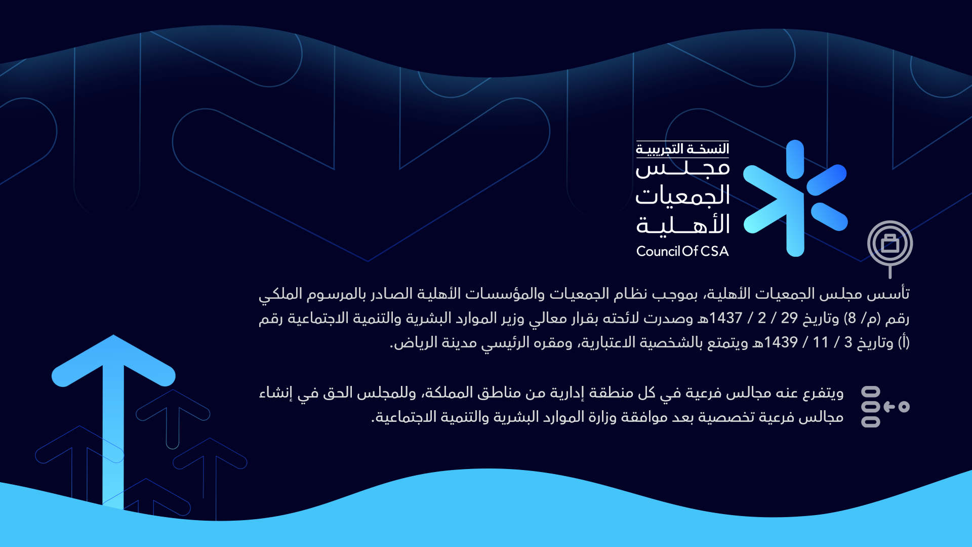 النسخة التجريبية لمجلس الجمعيات الأهلية